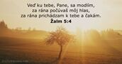 Žalm 5:4