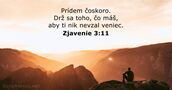 Zjavenie 3:11