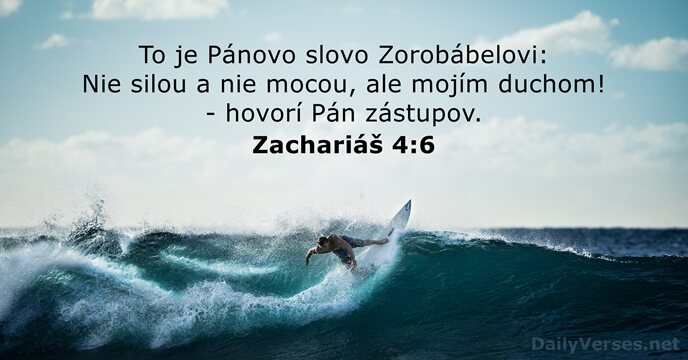 Zachariáš 4:6