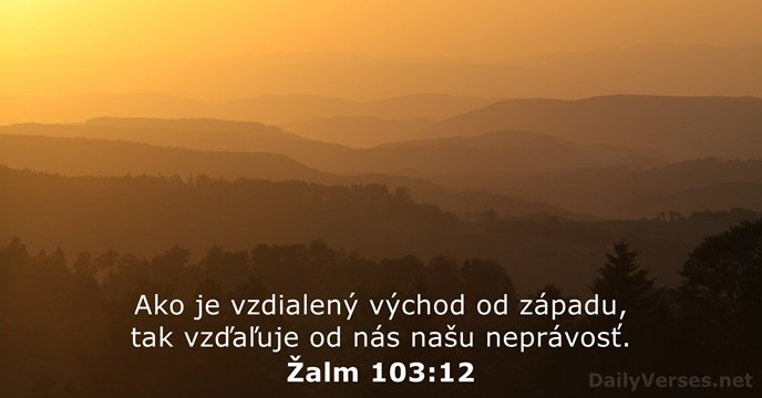 Žalm 103:12