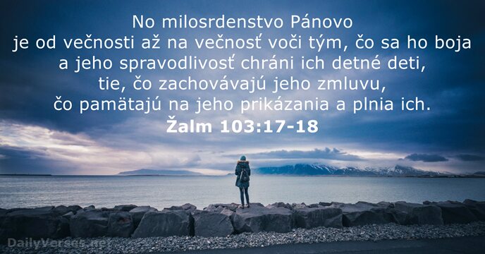 Žalm 103:17-18