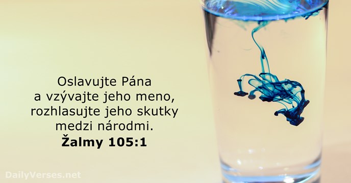 Žalm 105:1