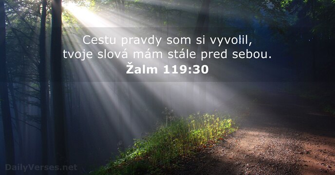 Žalm 119:30