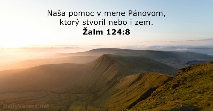 Žalm 124:8