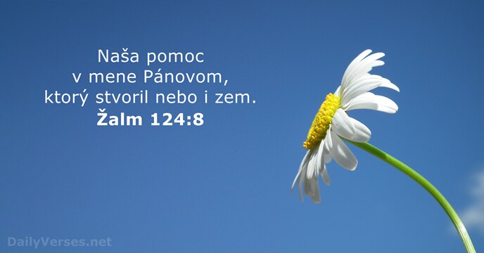 Žalm 124:8