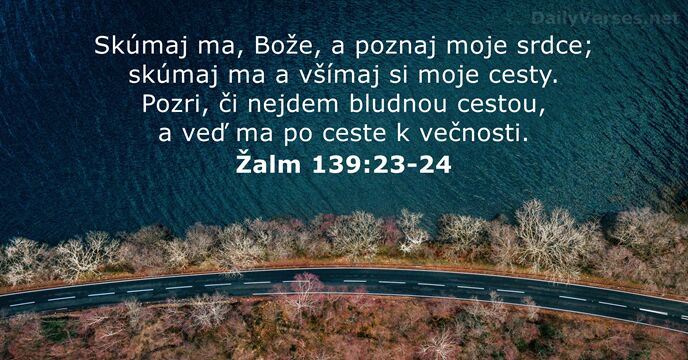 Žalm 139:23-24