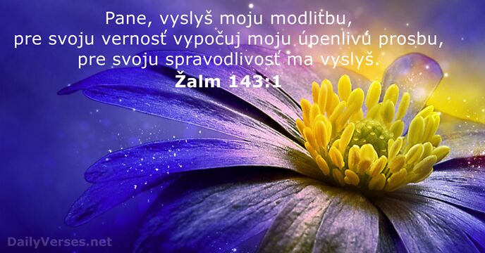 Žalm 143:1