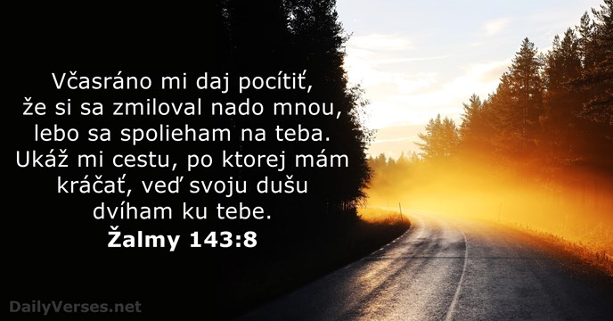 Žalm 143:8