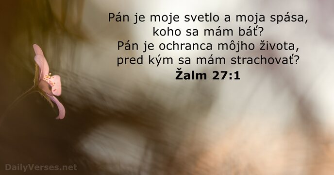 Žalm 27:1