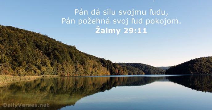 Žalm 29:11