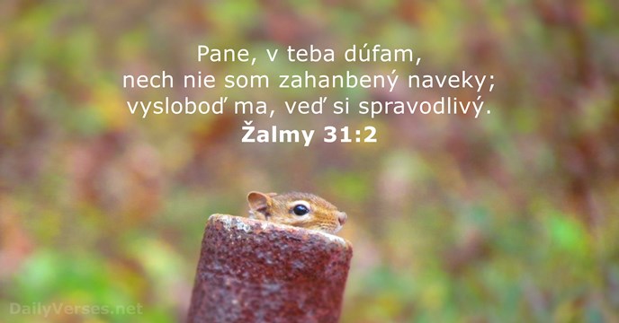 Žalm 31:2
