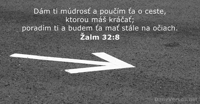 Žalm 32:8