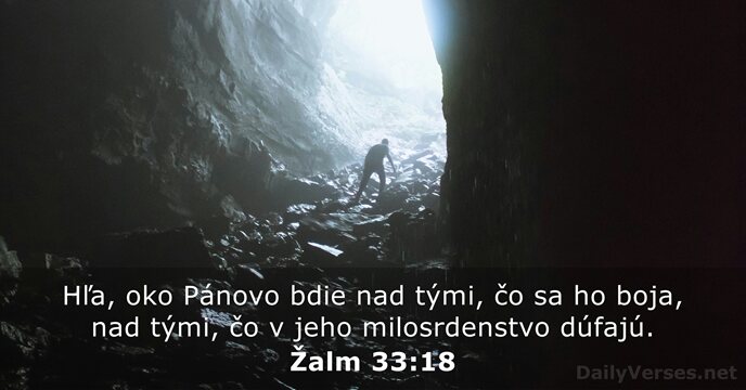 Žalm 33:18