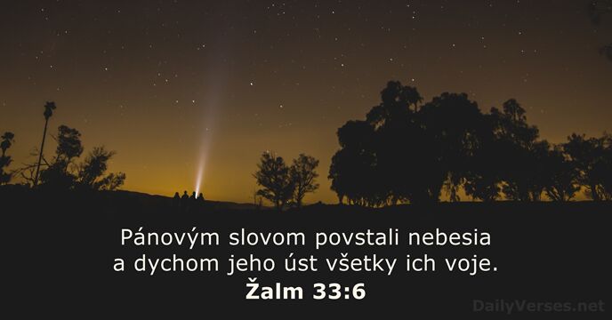 Žalm 33:6