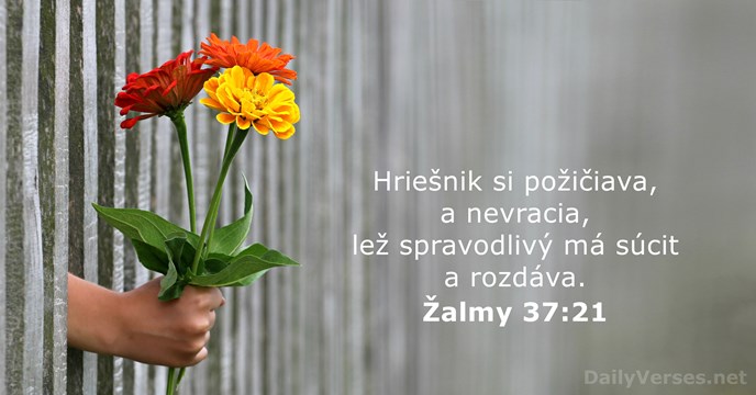 Žalm 37:21