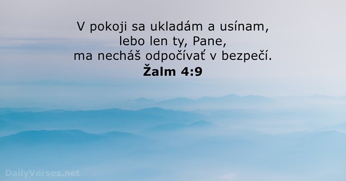 Žalm 4:9