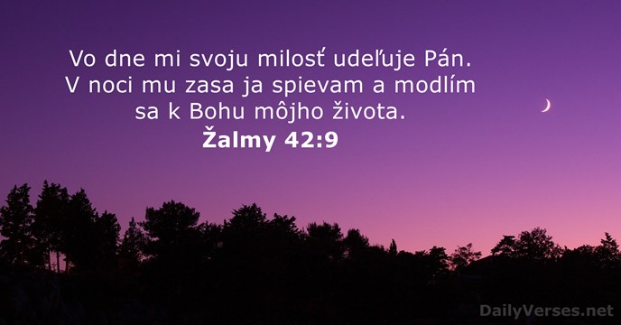 Žalm 42:9