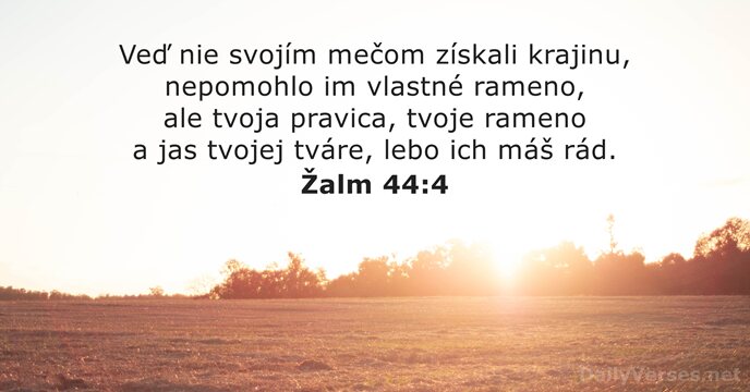Žalm 44:4