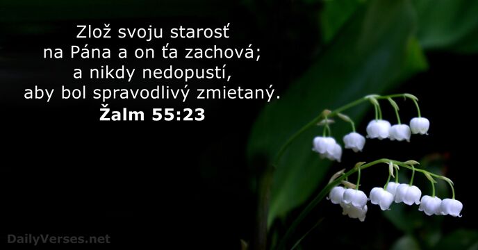 Žalm 55:23