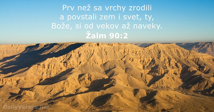 Žalm 90:2