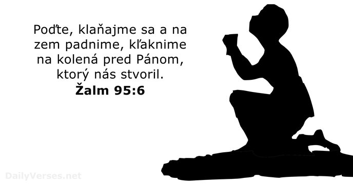 Žalm 95:6