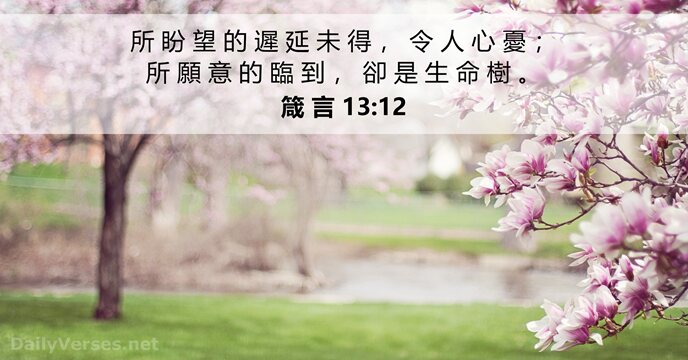 箴 言 13:12