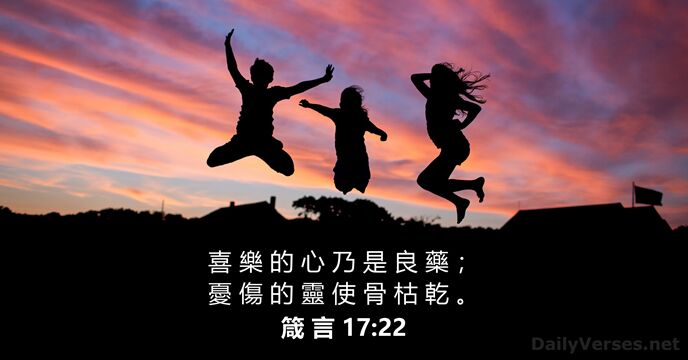 箴 言 17:22