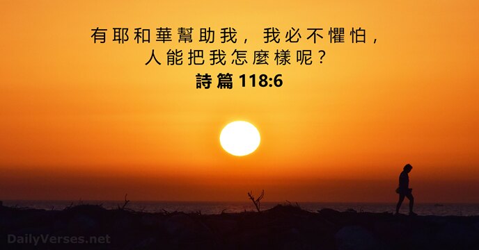 詩 篇 118:6