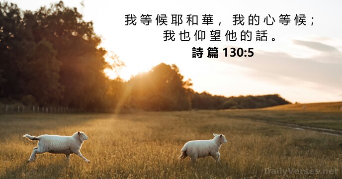 詩 篇 130:5